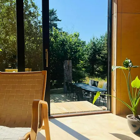 Summer House By Sejero Bay With Panoramic Windows Højby