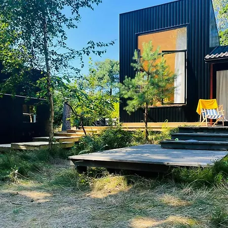 Summer House By Sejero Bay With Panoramic Windows Hébergement de vacances Højby