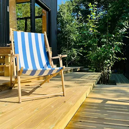 Summer House By Sejero Bay With Panoramic Windows Hébergement de vacances *