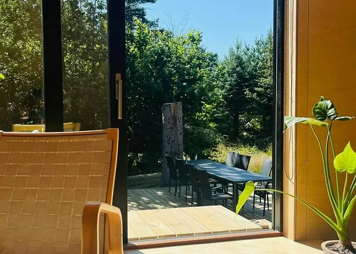 Сasa de vacaciones Summer House By Sejero Bay With Panoramic Windows Højby