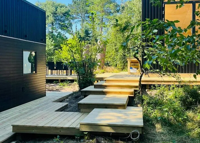 Summer House By Sejero Bay With Panoramic Windows Сasa de vacaciones