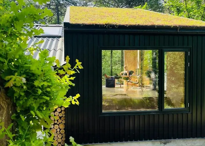 Summer House By Sejero Bay With Panoramic Windows