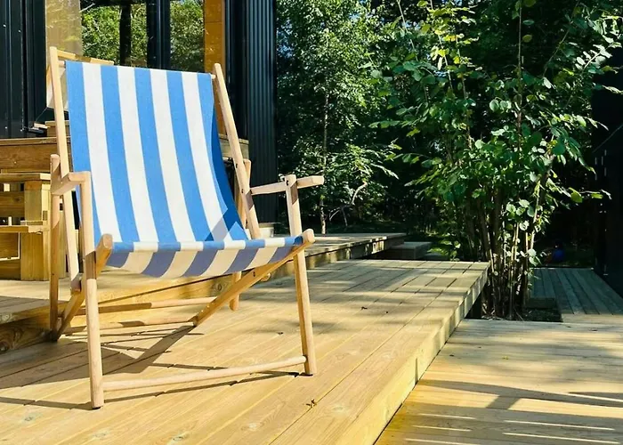Summer House By Sejero Bay With Panoramic Windows Сasa de vacaciones *