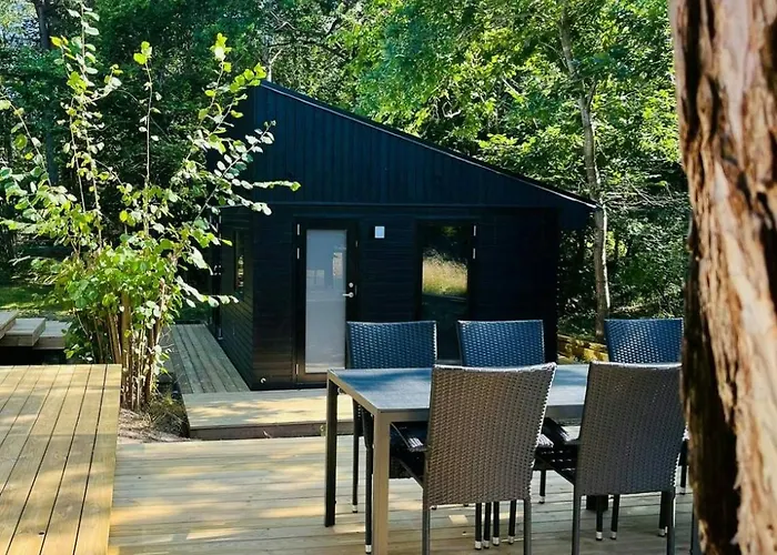 Summer House By Sejero Bay With Panoramic Windows Højby